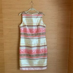 Brocade Sheath Dress